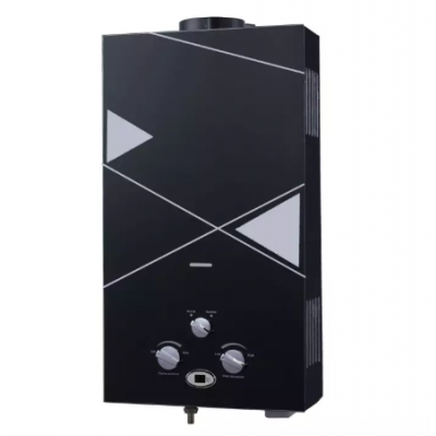 Electromax Black Hot Water Gas Geyser, EMX 921